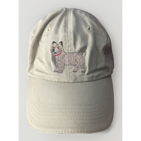 Your Breed Westie Dog Hat Cap Strap Back Tan Pet West Highland White Terrier - Picture 1 of 8